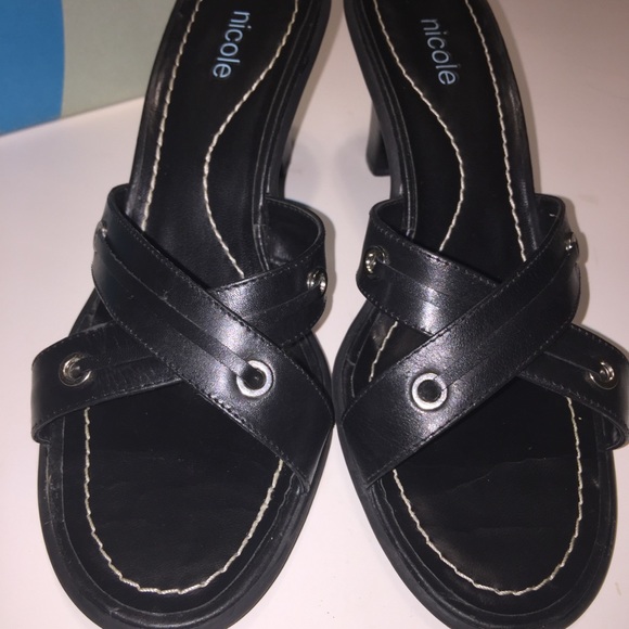 Nicole Heels Sandals “Trina” Size 8 - Picture 4 of 5